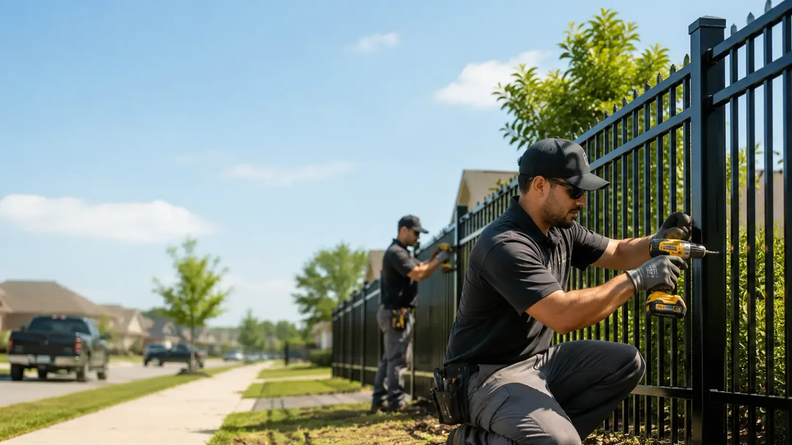 Metal Fence Installation in Tunica, LA
